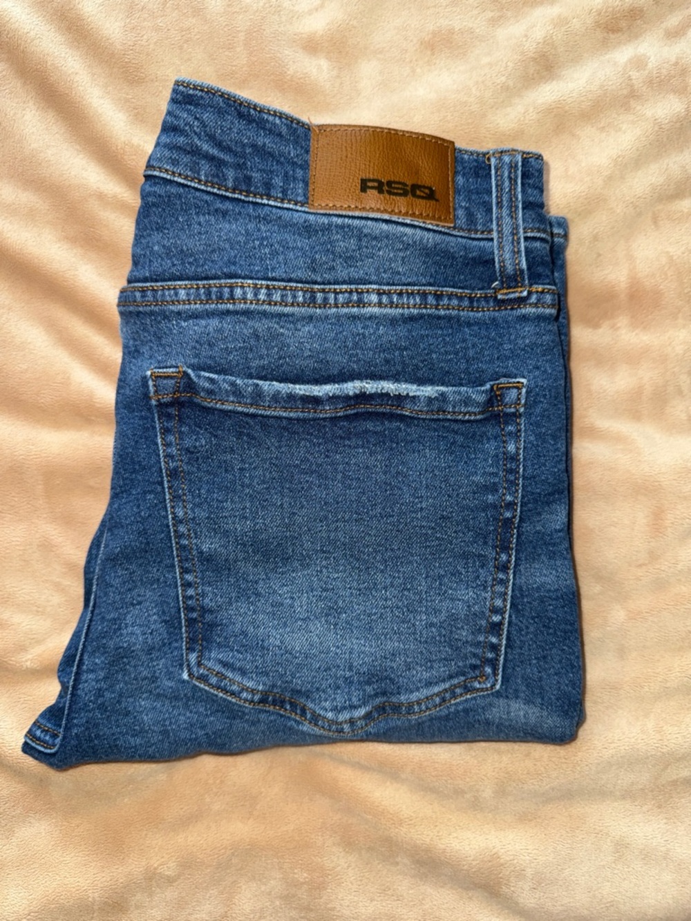 RSQ Men’s Medium Blue Slim Taper Jeans - 30/32